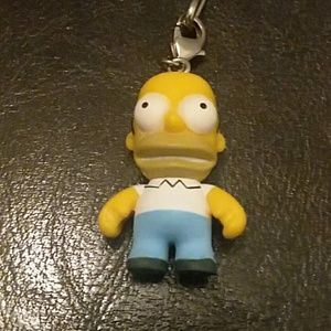 Kidrobot The Simpsons Keychain--Homer Simpson